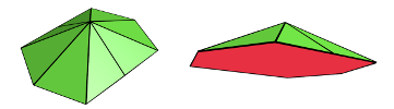 closing a hole in a polygon